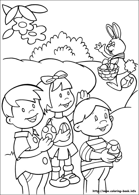 Peter Cottontail coloring picture